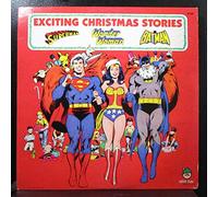 Super Hero Christmas. Vinyl LP with Superman, Batman, and Wonder Woman. Neal Adams cover