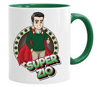 Super Hero Tasse / Mug - Super Zio meilleur du monde - Idées cadeaux fête des pères / Bon Anniversaire/tasses originales de café