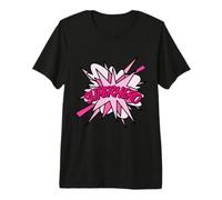 Super héros Bande dessinée Pop Art Moderne Fun Design rétro T-Shirt Haut de Gamme