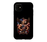 Super héros Ben Franklin Funny 4th of July Coque pour iPhone 11