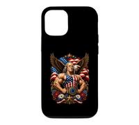 Super héros Ben Franklin Funny 4th of July Coque pour iPhone 12/12 Pro