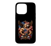 Super héros Ben Franklin Funny 4th of July Coque pour iPhone 15 Pro Max