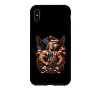 Super héros Ben Franklin Funny 4th of July Coque pour iPhone XS Max