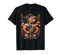Super héros Ben Franklin Funny 4th of July T-Shirt