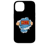 Super héros du prénom Zion pour Les garçons nommés Zion Coque pour iPhone 14