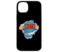 Super héros du prénom Zion pour Les garçons nommés Zion Coque pour iPhone 14 Plus