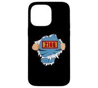 Super héros du prénom Zion pour Les garçons nommés Zion Coque pour iPhone 14 Pro Max