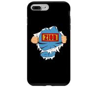 Super héros du prénom Zion pour Les garçons nommés Zion Coque pour iPhone 7 Plus/8 Plus