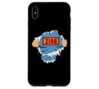 Super héros du prénom Zion pour Les garçons nommés Zion Coque pour iPhone XS Max