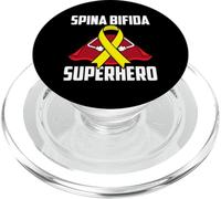 Super-héros Spina Bifida Survivor Warrior Fighter PopSockets PopGrip pour MagSafe