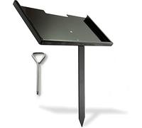 Super Idea Support de marquage funéraire pour 15 x 30 cm - Plaque commémorative en ardoise - Pierre tombale - Étanche - Résistant à l'eau - Pour extérieur