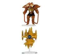 Super Impulse 5502D YU Gi Oh Ensemble articulé très détaillé de 9,5 cm Comprenant Une Figurine Exodia et Un château des Illusions Sombres, Multicolore