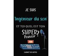 SUPER Ingénieur du son: Cadeau Parfait Noel/Anniversaire