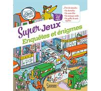 Larousse – Super jeux d'enquêtes et énigmes – Mission Oeil de Lynx, plus de 100 défis