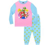 Super Jeux Ensemble de Pyjama Jeux pour Filles Vêtements de Nuit pour Enfants Multicolore 7-8 Ans