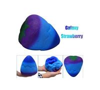 Super Jumbo géant mou Galaxy arc-en-Fraise Fraise squeeze lente hausse_onaeatza423