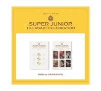 SUPER JUNIOR Vol.2 The Road : Celebration 11th Album CD+Poster+Photobook+Photocard+Tracking (SNOW Version)