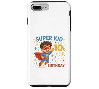 Super Kid 10e Anniversaire Coque pour iPhone 7 Plus/8 Plus