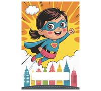 Super Kids Big Ideas Notebook: Inclusive School Writing Notebook for Kids Ages 4-10 | Wide Ruled Lined Pages for School, Drawing, and Big Ideas