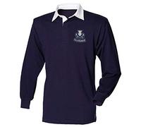 Super Lemon Scotland Rugby T-shirt à manches longues - Design exclusif rétro vintage pour adultes, maillot de rugby unisexe pour homme et femme, idéal pour les fans de rugby écossais des 6 nations et