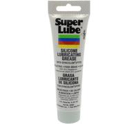 Super Lube 92003 Graisse lubrifiante au silicone avec PTFE, tube de 85 g, blanc translucide