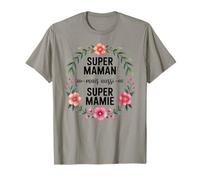 Super Maman Mais Aussi Super Mamie Fête des Mères pour Mamie T-Shirt
