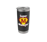 Super Manager | Appréciation des gestionnaires de tâches Gobelet isotherme en acier inoxydable double paroi
