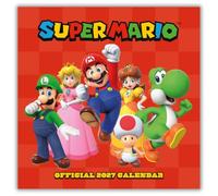 Super Mario 2027 Square Calendar