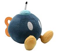 Super Mario- Bob-Omb Mario Peluche sous Licence Officielle Sanei, AC16, Multicolore, 12 cm