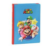Super Mario - Agenda scolaire officiel Super Mario, agenda scolaire 12 mois, idéal pour l'école primaire, couverture rembourrée et 320 pages intérieures imprimées en couleur, idée cadeau pour enfants