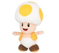 Super Mario All Star Collection Yellow Toad, 8-Inch Plush …