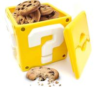 Super Mario boîte à biscuits Point d'interrogation, avec couvercle