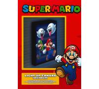 Super Mario - Boo Blast - Canvas Lumineux 40x30 Cm