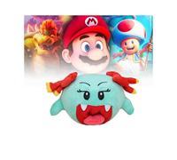 Super Mario Boo - jouet en peluche à grande bouche, décoration de chambre de poupée, cadeau pour enfants