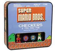 Super Mario Bros Checkers & Tic-Tac-Toe Collector's Edition Board Game
