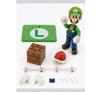 SUPER MARIO BROS FIGURINE LUIGI 11 cm SH FIGUARTS BANDAI IN STOCK
