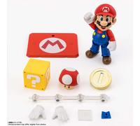 SUPER MARIO BROS FIGURINE LUIGI 11 cm SH FIGUARTS BANDAI IN STOCK