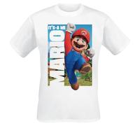SUPER MARIO Bros T-Shirt It's A Me Mario Fashion (M)