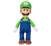 Peluche - JAKKS PACIFIC - Super Mario Bros. le film - Luigi - 30 cm - Blanc