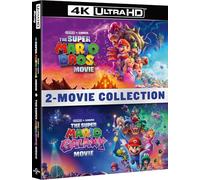 Super Mario Bros. le film + Super Mario Galaxy, le film [4K Ultra HD] [Blu-ray]