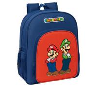 Super Mario Bros Mamma Mia sac à dos adaptable 38cm Safta