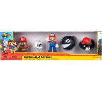 Super Mario Bros Pack 5 figurines 6,5cm
