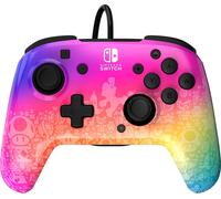 Super Mario Bros Star Spectrum Manette Filaire Nintendo Switch, Lite et OLED
