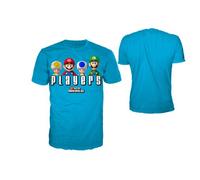 SUPER MARIO BROS - T-Shirt Super Mario : SMB Players Blue (L)