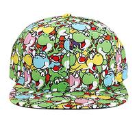 Super Mario Brothers Yoshi Casquette snapback pour homme Bleu
