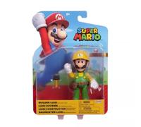 Super Mario Builder Luigi Figurine d'action 10,2 cm