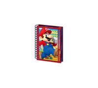 Super Mario Cahier À Spirale A5 Wiro 3d Mario