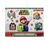 Super Mario Calendrier de l'Avent 2022 édition limitée de Noël - Jamais vu le Père Noël Mario, bonhomme de neige Mario et Luigi [exclusivité Amazon]