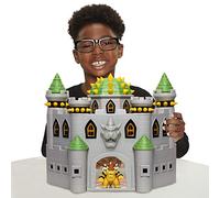 Jakks Pacific – Playset Château de Bowser Deluxe Super Mario – Figurine Bowser, Effets sonores