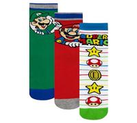 SUPER MARIO chaussettes | Chaussettes Enfant | Mario chaussettes | 27cm-30cm